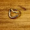 Anillo abierto dorado