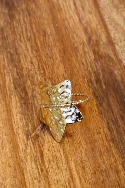 Anillo de acero estrella