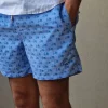 Bañador de hombre motos azul