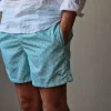 Bañador de hombre palmeras verde mint