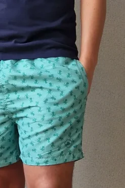 Bañador de hombre pulpos verde