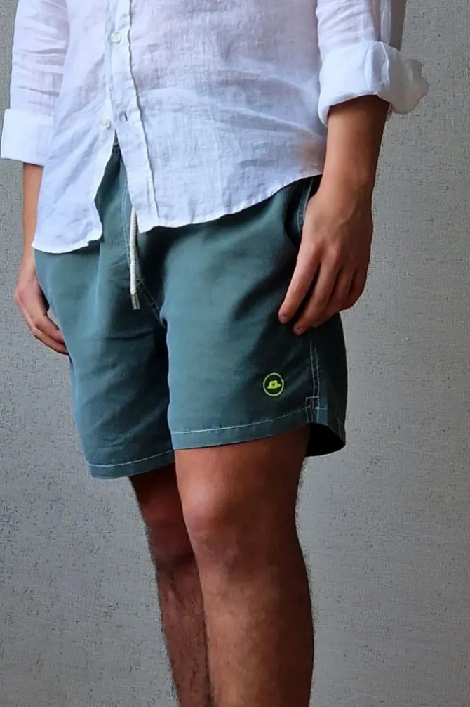 Bañador de hombre verde