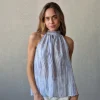blusa azul