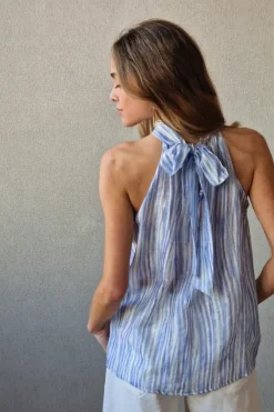 blusa azul