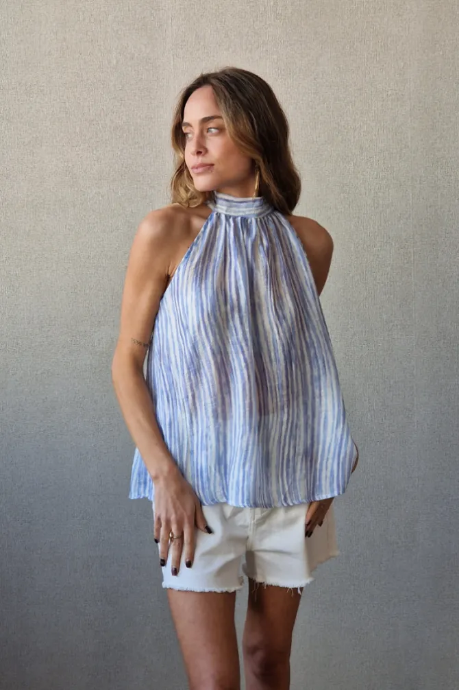 blusa azul