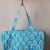 Bolsas con telas indias y opción de personalizar turquesa