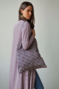 Bolsas para llevar en el bolso azul marino