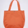 Bolso de loneta naranja con opción de personalizarlo