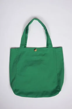 Bolso de loneta verde esmeralda con opción de personalizarlo