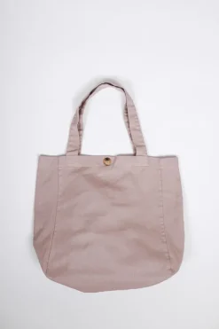 Bolso de tela beige con opción de personalizarlo