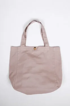 Bolso de tela beige con opción de personalizarlo