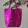 Bolso mini de piel fucsia night con opción de personalizar