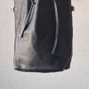 Bolso mini de piel negro con opción de personalizar