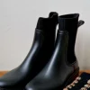 Botas de agua media caña color negro