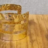 Brazalete de acero abierto