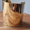 Brazalete de acero liso