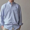 Camisa de cuadritos azul con botones