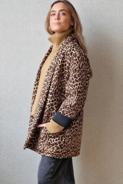 Chaqueta neopreno animal print