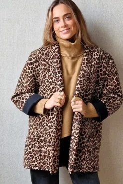 Chaqueta neopreno animal print