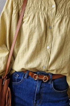 Cinturón estribo camel