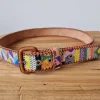 Cinturón unisex kilim multicolor