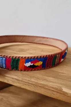 Cinturón unisex kilim multicolor