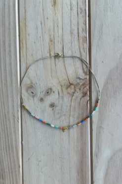 Collar abalorios con estrellita