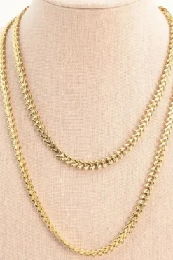 Collar acero extra largo flechas