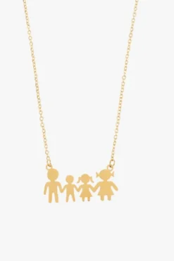 Collar de acero familia