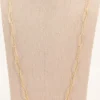 Collar largo eslabones