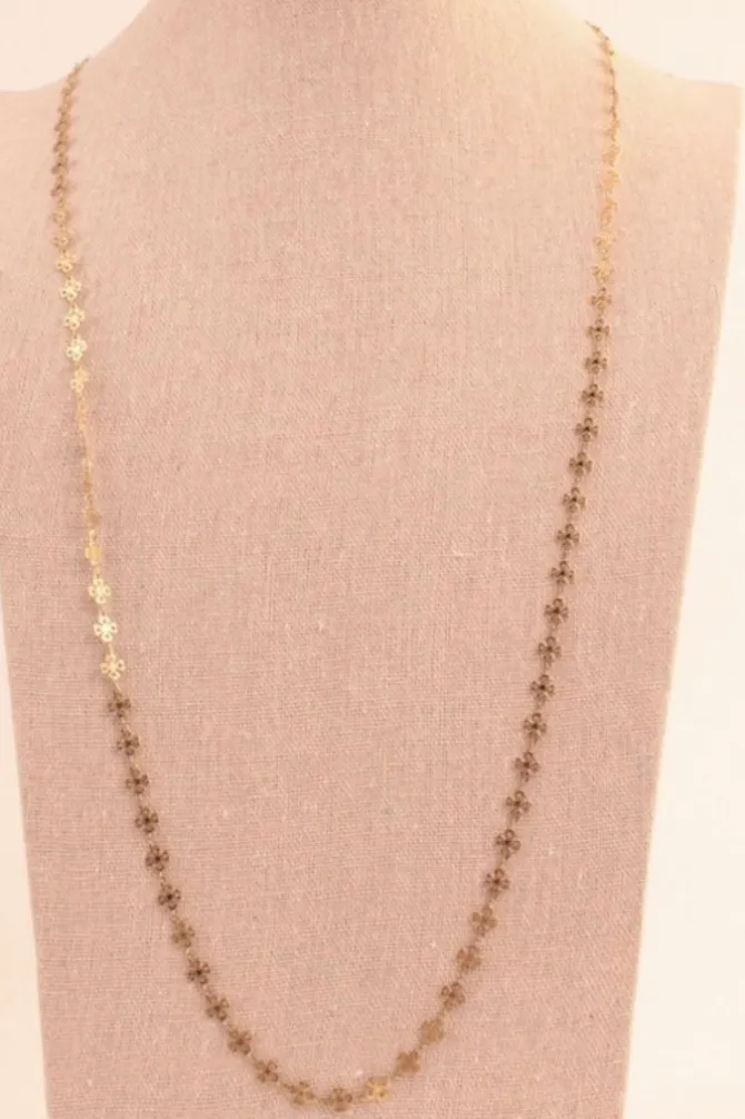 copy of collar largo de flores