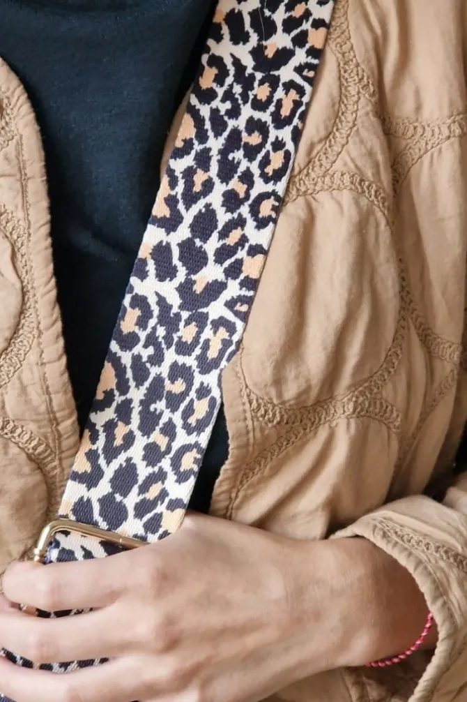 Correa para bolsos animal print