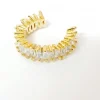 EARCUFF dorado brillantes