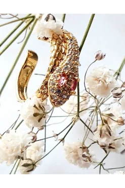 EARCUFF SERPIENTE DORADA