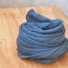 Fular liso azul