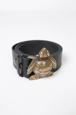 Hebilla dorado tortuga