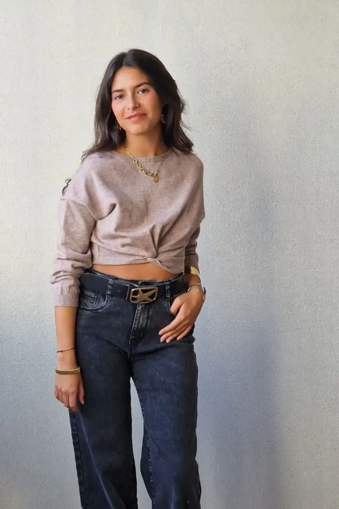 Jersey cropped topo