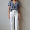 Pantalón vaquero blanco