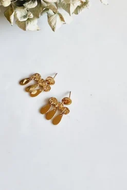 Pendientes lagrimas acero pequeño