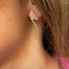 Pendientes rayo circonitas