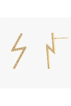 Pendientes rayo circonitas
