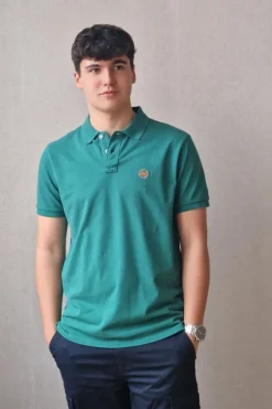 Polo de hombre verde