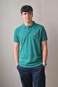 Polo de hombre verde