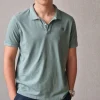 Polo de hombre verde militar