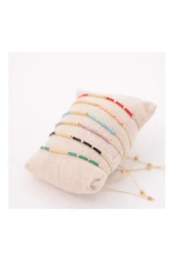 Pulsera ajustable de colores
