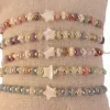 Pulseras ajustable estrella nacar