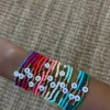 Pulseras combinables de abalorios