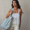 Top tirantes para atar al cuello blanco
