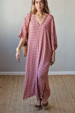 vestido atomo rosa