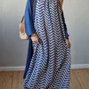 vestido tirantes azul marino